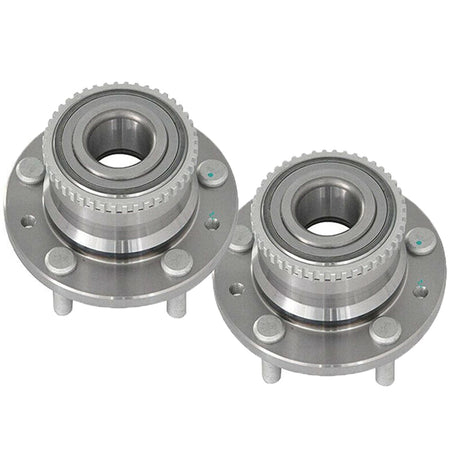 Wheel Bearing Fit Ford Fusion, Mercury Milan, Lincoln MKZ, Mazda 6, Lincoln Zephyr Hub, w/ABS 5 Lugs Wheel Hub, 512271 (2 PACK)