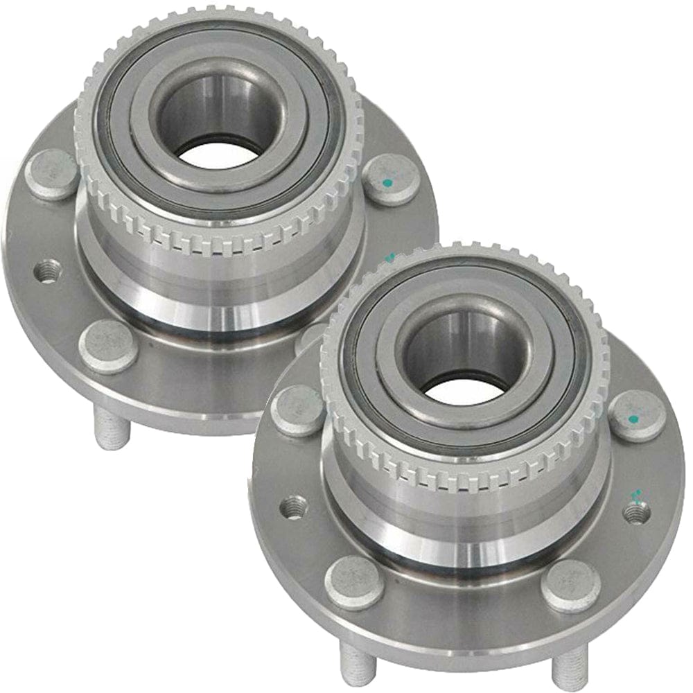 Wheel Bearing Fit Ford Fusion, Mercury Milan, Lincoln MKZ, Mazda 6, Lincoln Zephyr Hub, w/ABS 5 Lugs Wheel Hub, 512271 (2 PACK)