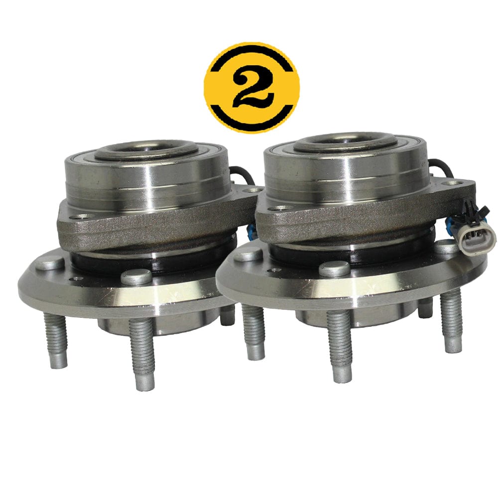 Front Wheel Bearing Fit Chevrolet Equinox Pontiac Torrent Suzuki, Chevrolet Captiva, Saturn Vue Wheel Hub w/ABS, 5 Lugs, 513276 (2 PACK)
