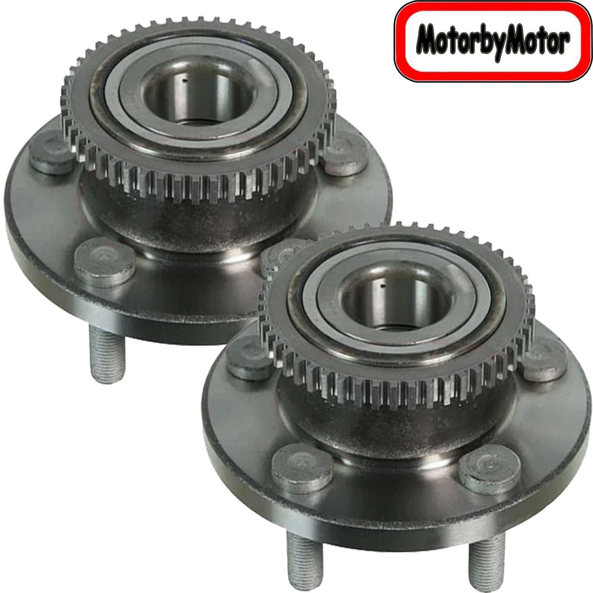 Front Wheel Bearing for 2015-2020 Ford Mustang 2.3L, 3.7L, 5.0L (GT) Wheel Hub w/5 Lugs 513346  (2 PACK)