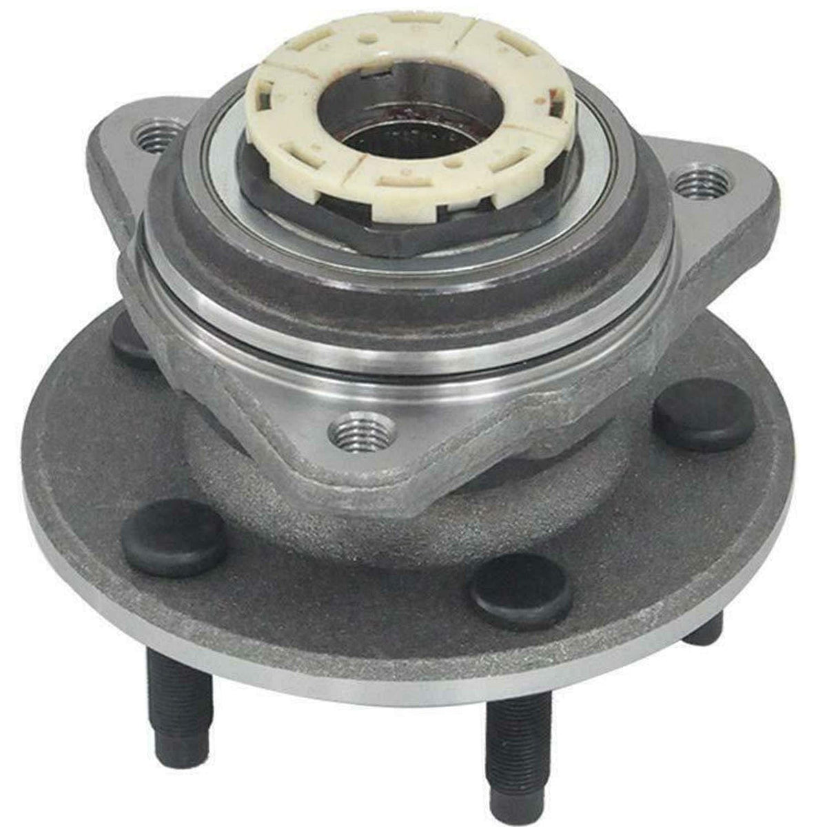 Front Wheel Bearing Fit 1998-2000 Mazda B3000 B4000, Ford Ranger Wheel Hub 5 Lugs 4WD, w/Rear ABS, 515026 (2 Pack)