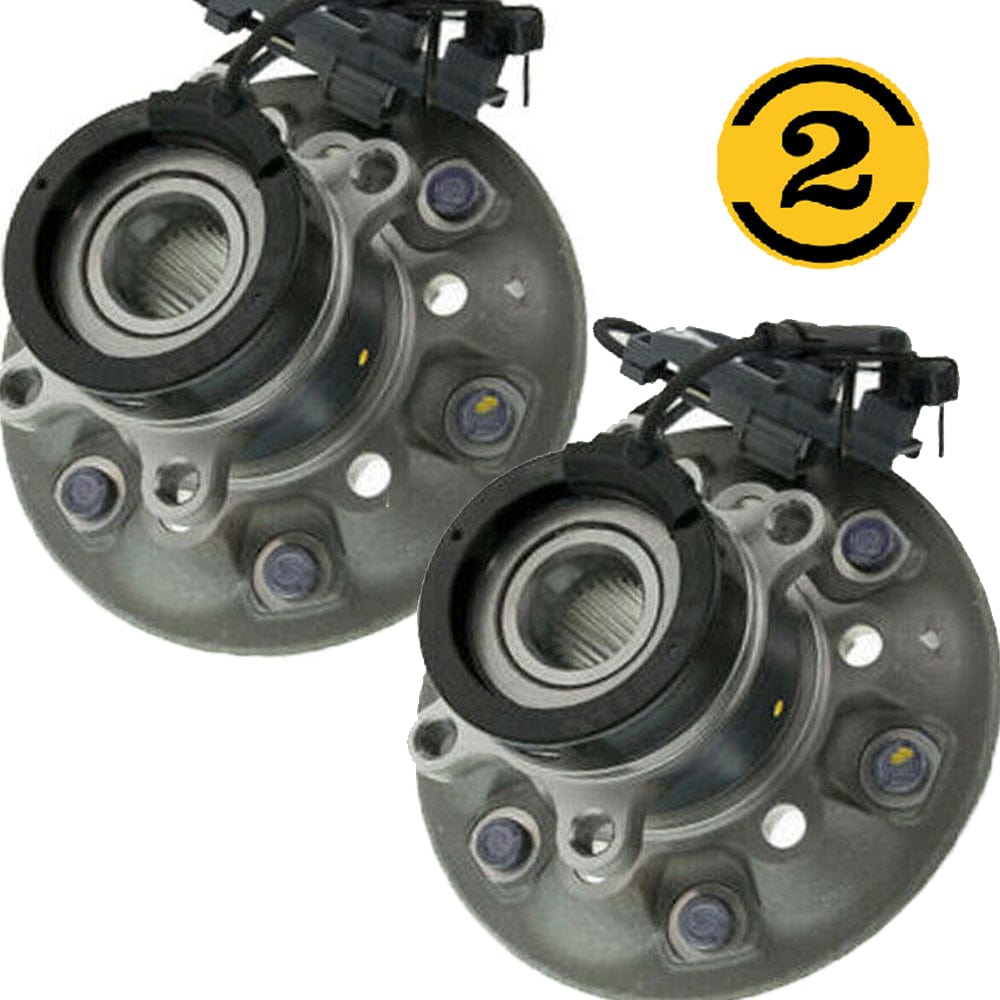 Front Wheel Bearing Fit Fit 2004-2008 Chevrolet Colorado GMC Canyon, Wheel Hub w/ABS, 6 Lugs, 515108 515109