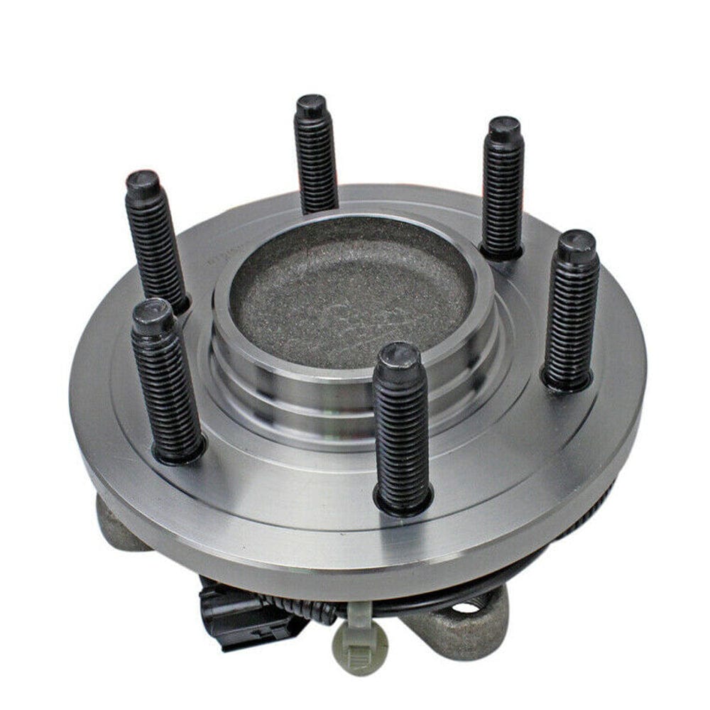 MotorbyMotor 515117 Front Wheel Bearing and Hub Assembly with 6 Lugs Fits for 2009 2010 Ford F-150 Low-Runout OE Directly Replacement Hub Bearing (2WD, w/ABS)-2 Pack