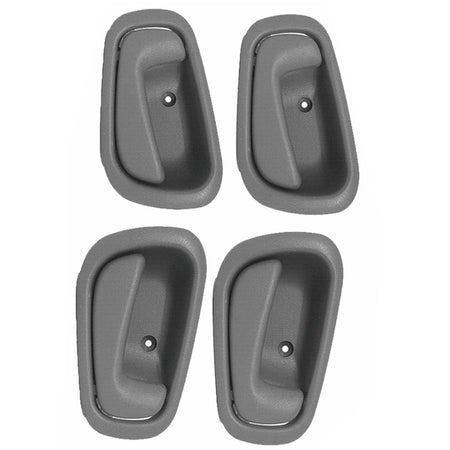 Inside Outside Front And Rear Black Door Handles for Chevy Prizm Toyota Corolla