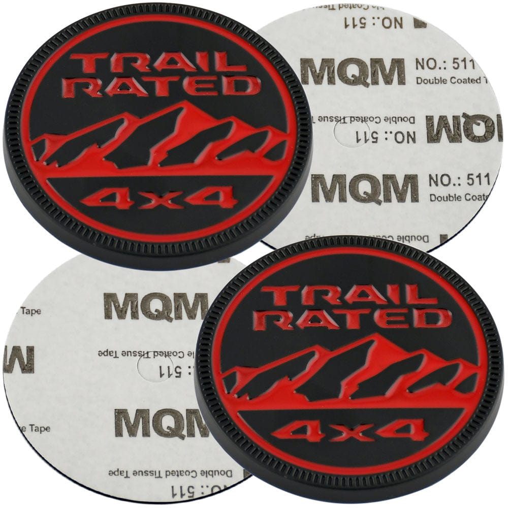 Jeep Trail Rated 4X4 Red Black 68483961AB – AFA-Motors