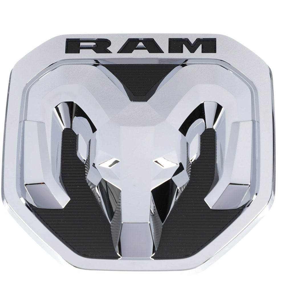 2019Dodge Ram 1500 DT Chrome RAM Head Emblem Medallion Factory New