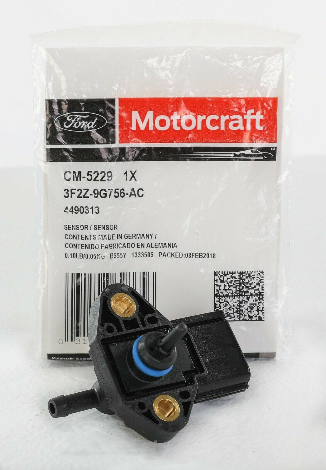Motorcraft Fuel Injection Pressure Sensor CM-5229 3F2Z-9G756-AC