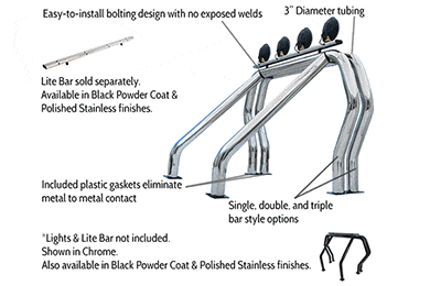 Go Rhino Bed Bars, Go Rhino Truck Bed Bar