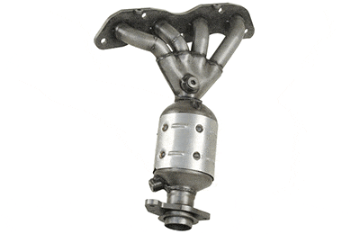 PaceSetter Exhaust Manifold Catalytic Converters - Catted Headers from Pace Setter Exhaust - Header Cats
