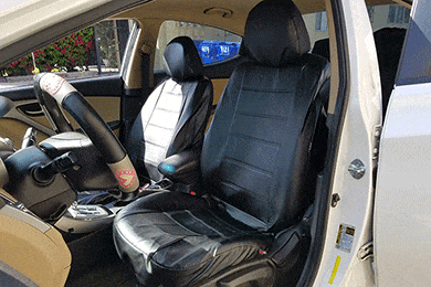 Leatherette Seat Covers - Simulated Leather