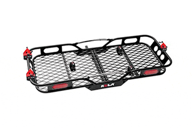 ROLA Hitch Mounted Cargo Carrier - 2 Piece Collapsable Hitch Cargo Carrier by Rola Racks