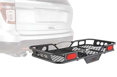 ROLA Hitch Mounted Cargo Carrier - 2 Piece Collapsable Hitch Cargo Car