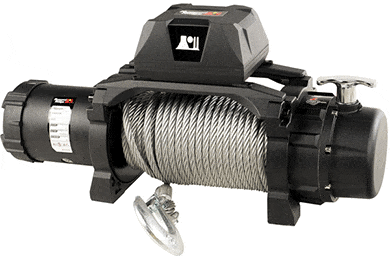 Rugged Ridge Trekker 10,000lb Winch - Galvanized & Synthetic - FREE SHIPPING!