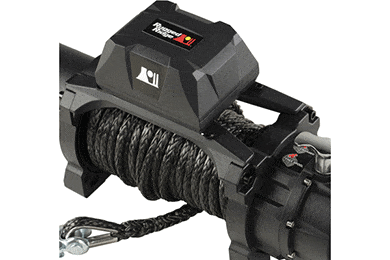 Rugged Ridge Trekker 10,000lb Winch - Galvanized & Synthetic - FREE SHIPPING!