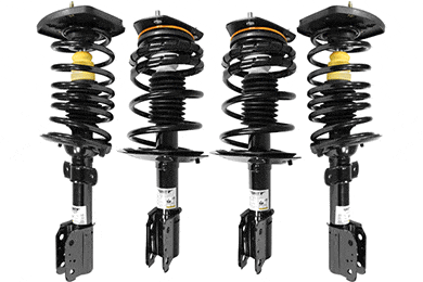 Unity Automotive Pre-Assembled Strut Assemblies - Easy Installation
