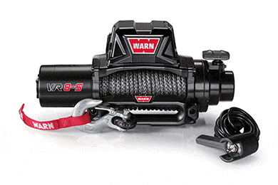 Warn VR8 Winch - Synthetic or Stainless - FREE SHIPPING!