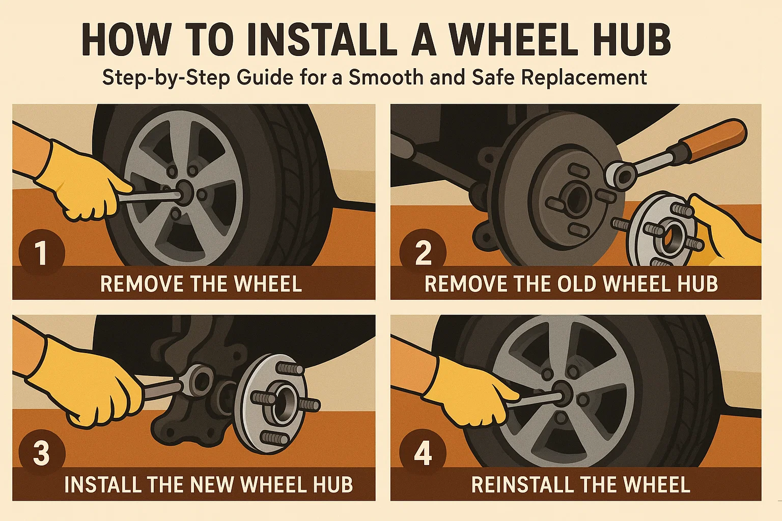 How to Install a Wheel Hub: Step-by-Step Guide for a Smooth and Safe Replacement