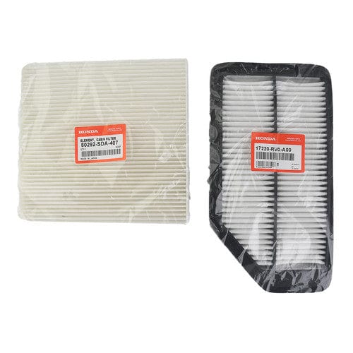 Honda Air Filter & Cabin Air Filter  17220-5K0-A00, 80292-SDA-407