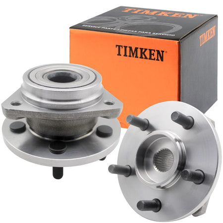 Timken 513084 Front Wheel Bearing Hub Assembly 1989-1999 Jeep Grand Cherokee Wrangler Tj-2pcs