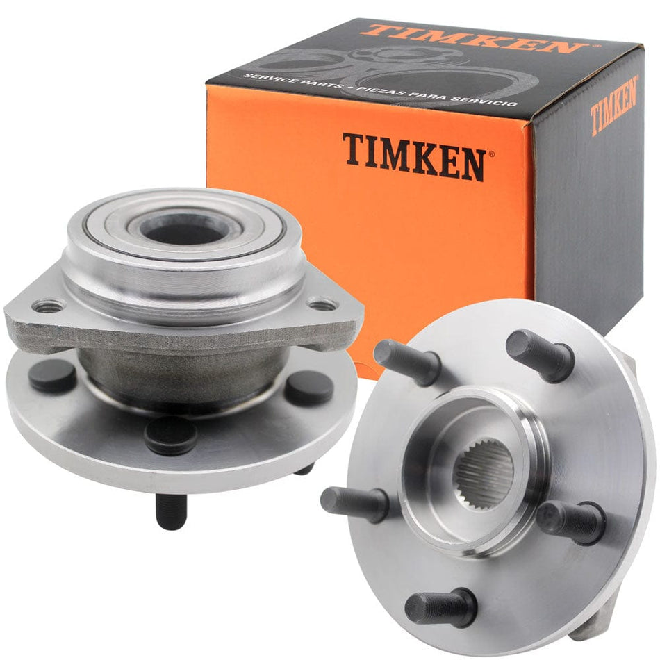 Timken 513084 Front Wheel Bearing Hub Assembly 1989-1999 Jeep Grand Cherokee Wrangler Tj-2pcs