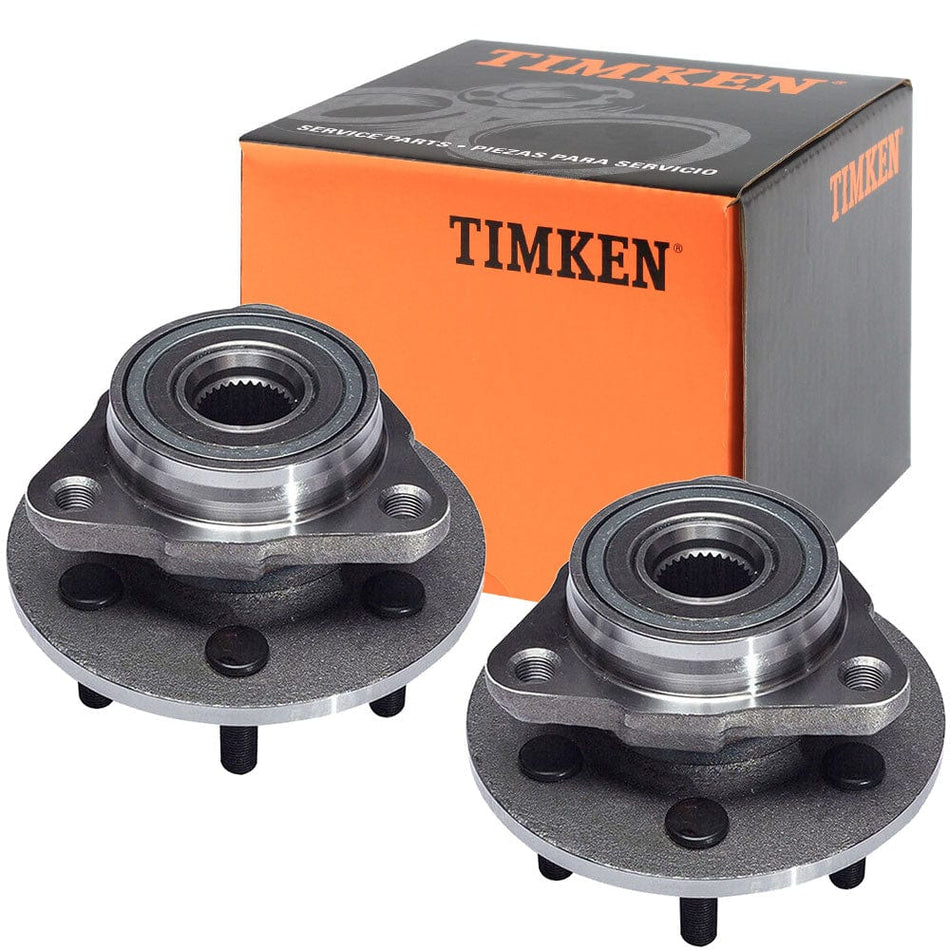 TIMKEN HA599361 Front Wheel Bearing Hub Assembly For Dodge Durango, Dakota (2 PACK)