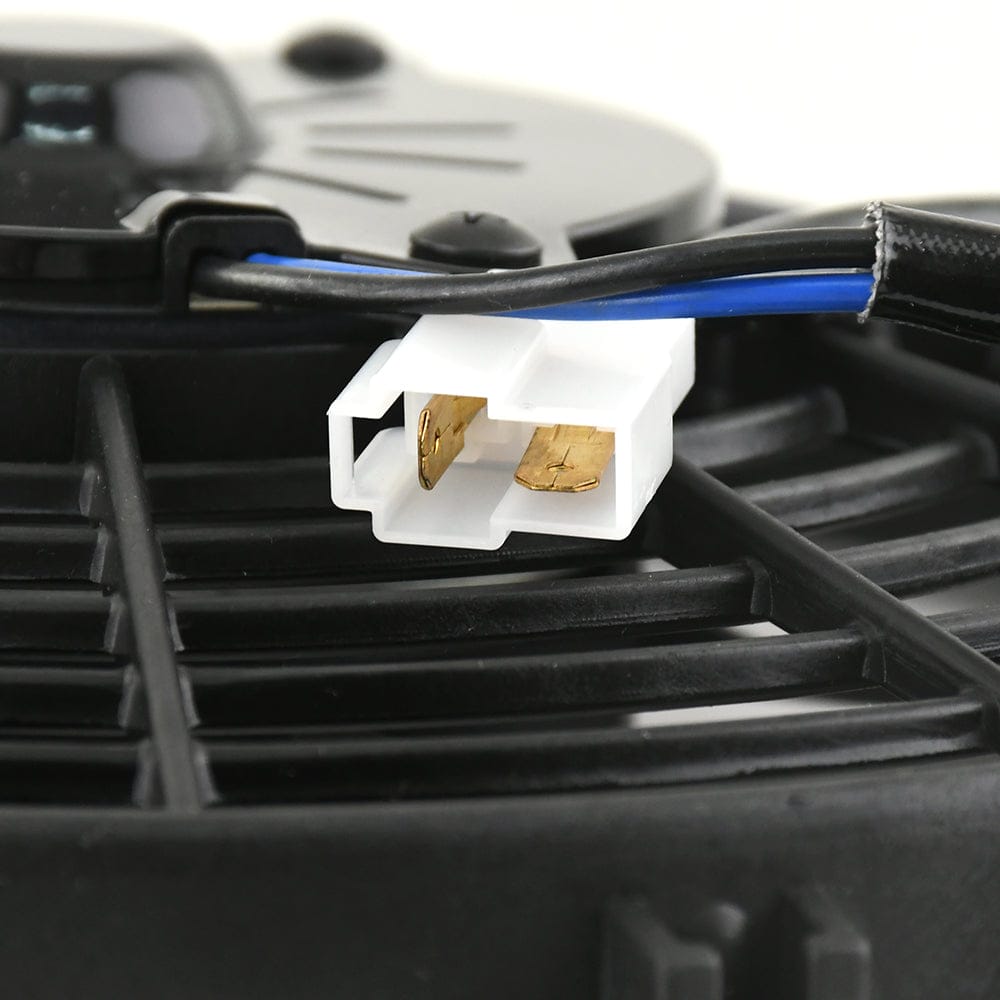 10" Inch Universal Slim Fan Push Pull Electric Radiator Cooling 12v 80w