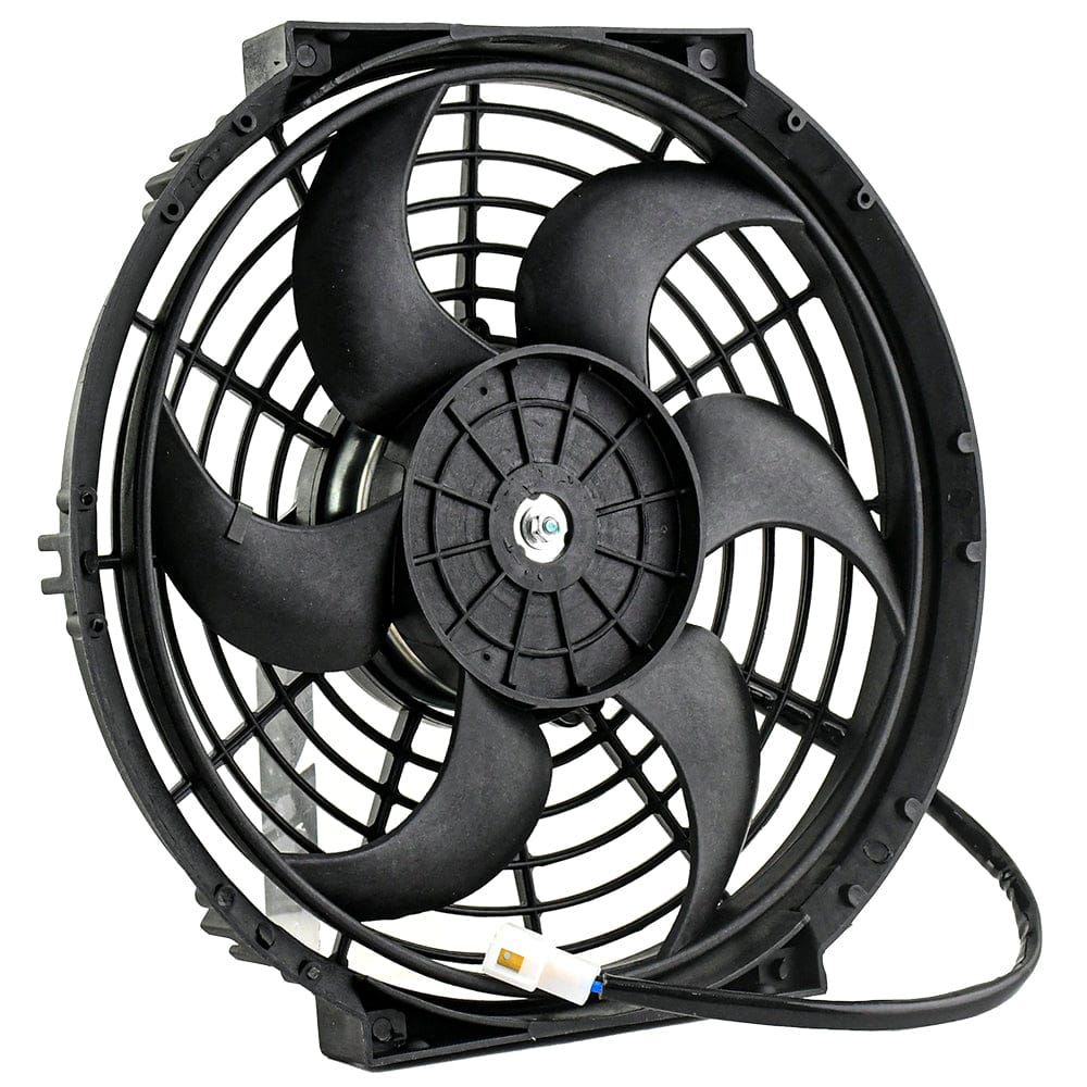 10" Inch Universal Slim Fan Push Pull Electric Radiator Cooling 12v 80w
