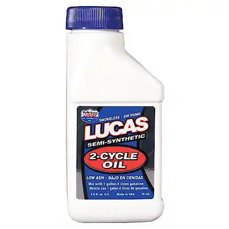 Lucas Oil Products Semi-Synthetic 2-Cycle Oil (2.6 oz.)