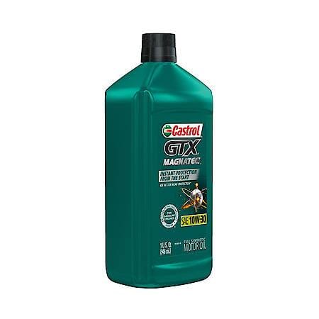 Castrol GTX Magnatec 10W-30 Synthetic Blend Motor Oil (1 Quart)