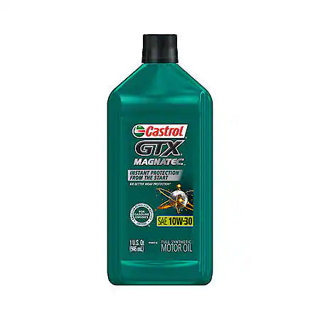 Castrol GTX Magnatec 10W-30 Synthetic Blend Motor Oil (1 Quart)