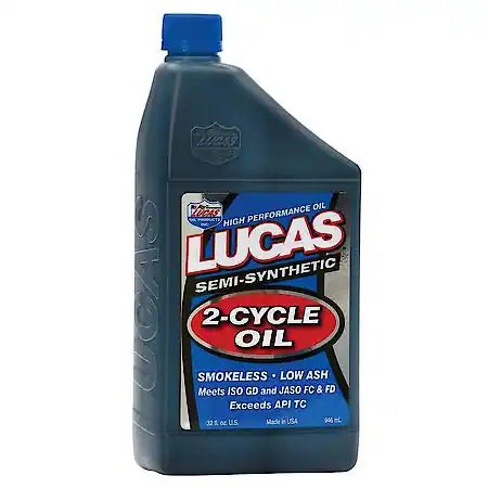 Lucas Oil Products Semi-Synthetic 2-Cycle Oil (1 qt.)