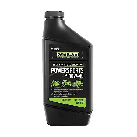 Kolpin Semi-Synthetic Engine Oil Powersports 10W-40 (1 Quart)