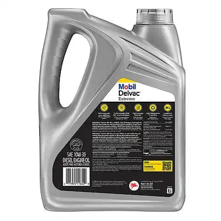 Mobil Delvac Extreme Heavy Duty Full Synthetic Diesel Engine Oil 10W-30, 1 Gallon
