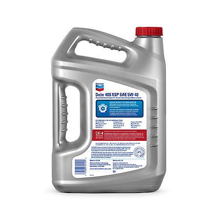 Chevron Delo 400 XSP HD Diesel SAE Fully Synthetic 5W-40 Motor Oil: Advanced Additive Technology, 1 Gallon