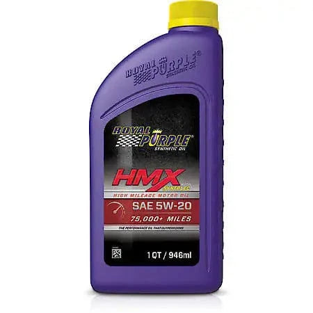 Royal Purple HMX SAE 5W-20 High-Mileage Synthetic Motor Oil (1 Quart)