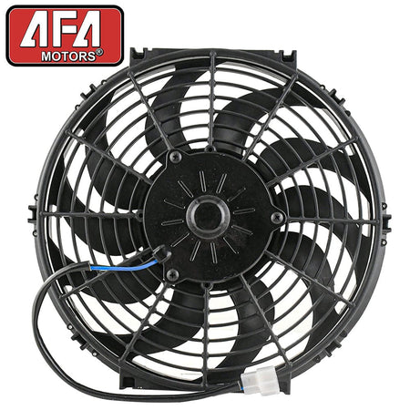 Fan For Radiator Universal 12 Inch Slim Electric Radiator Cooling Fan Push Pull 12V 80W ...