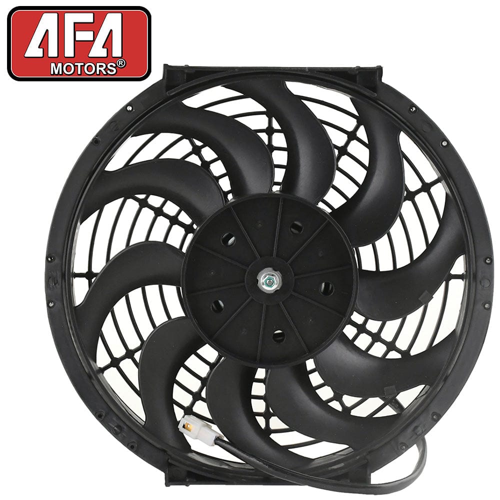 12 Inch 80W 12V Universal Push / Pull Electric Slim Radiator Cooling Fan