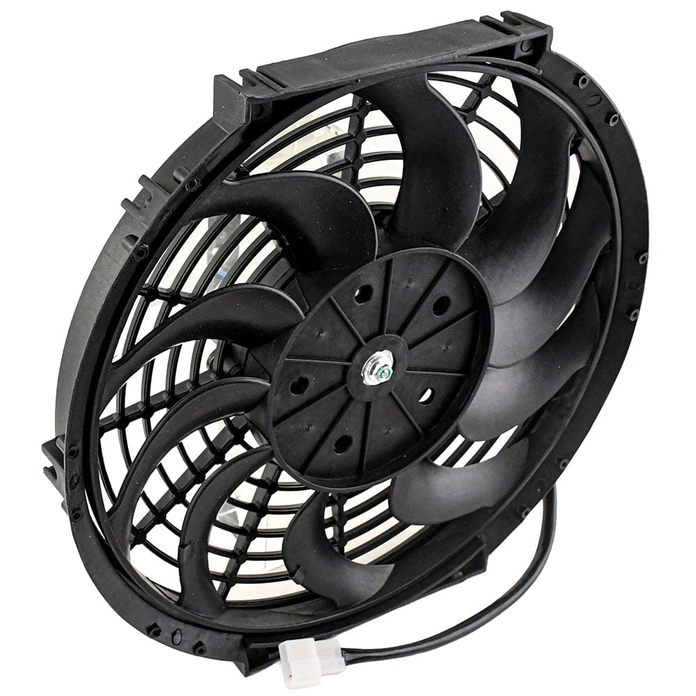 Fan For Radiator Universal 12 Inch Slim Electric Radiator Cooling Fan Push Pull 12V 80W ...