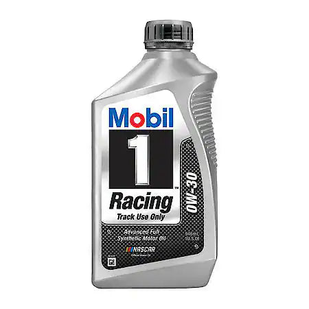 Mobil 1 Racing 0W-30 Full Synthetic Motor Oil, 1 Quart