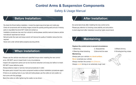 14PCs Control Arm W/Ball Joint Fit For Dodge Caliber Jeep Compass Patriot
