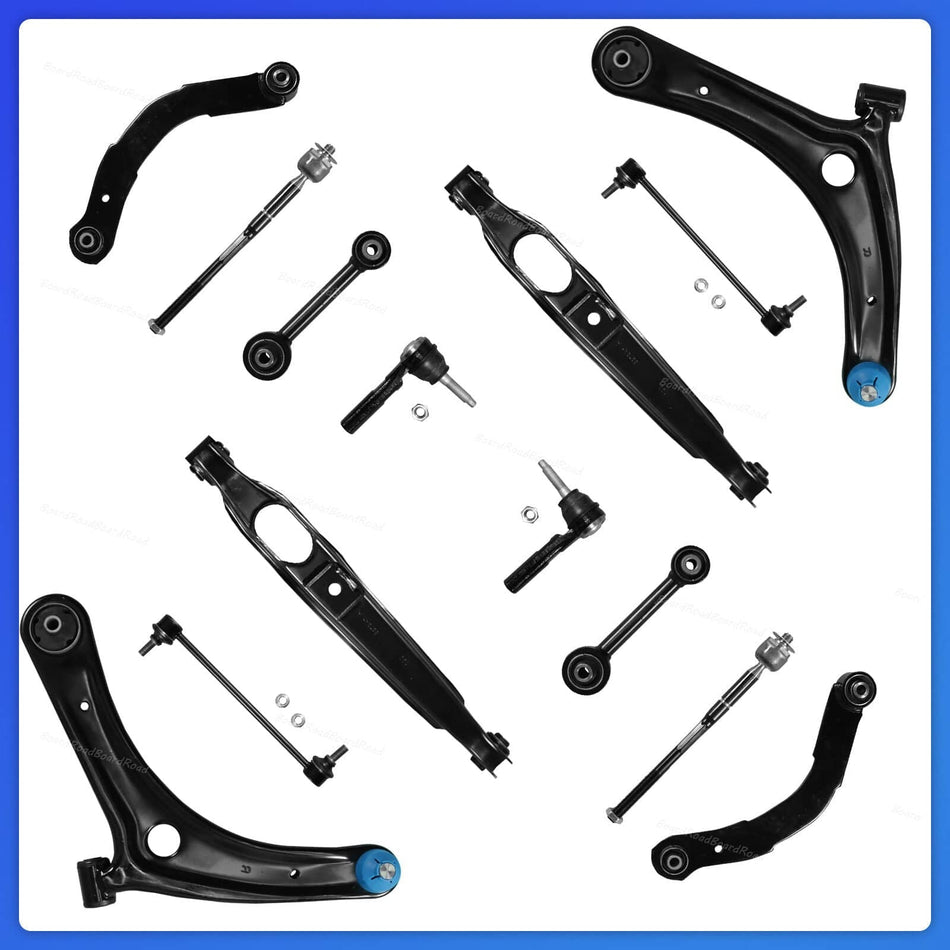 14PCs Control Arm W/Ball Joint Fit For Dodge Caliber Jeep Compass Patriot