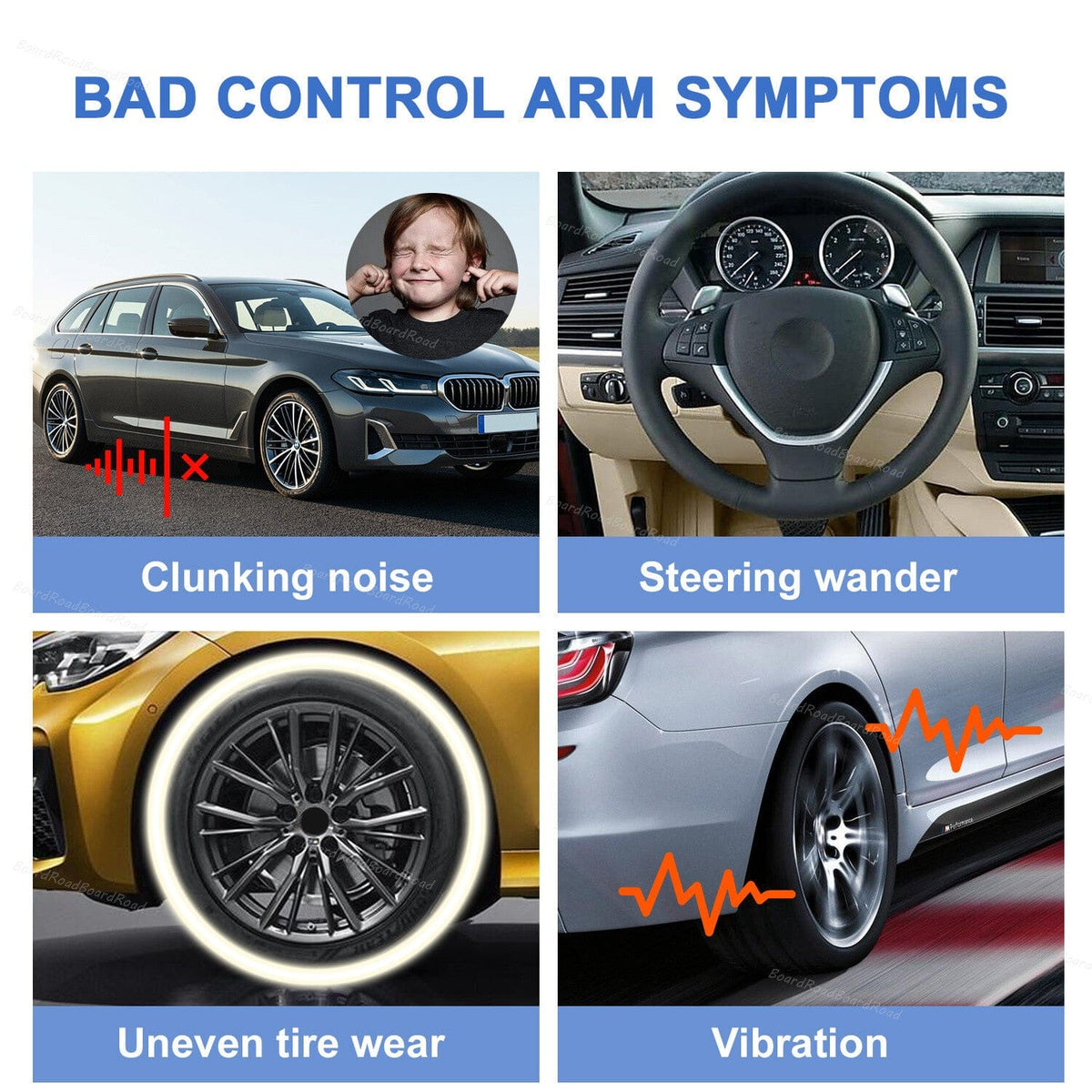 14PCs Control Arm W/Ball Joint Fit For Dodge Caliber Jeep Compass Patriot