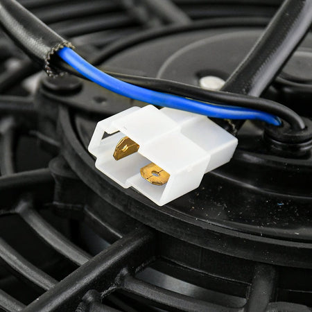 16" Electric Cooling Fan 12V 160W | Curved Blade Push Type