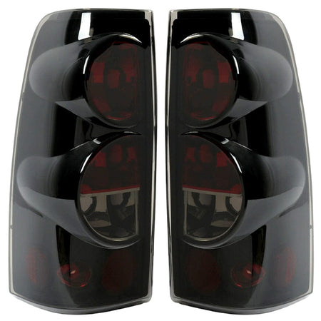 1999–2006 Chevy Silverado 1500 Smoked Rear Tail Lights