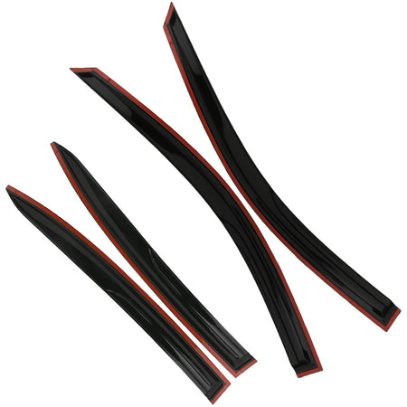 Window Visor Vent Shade Sun Rain Guards For 2008-2012 Honda Accord