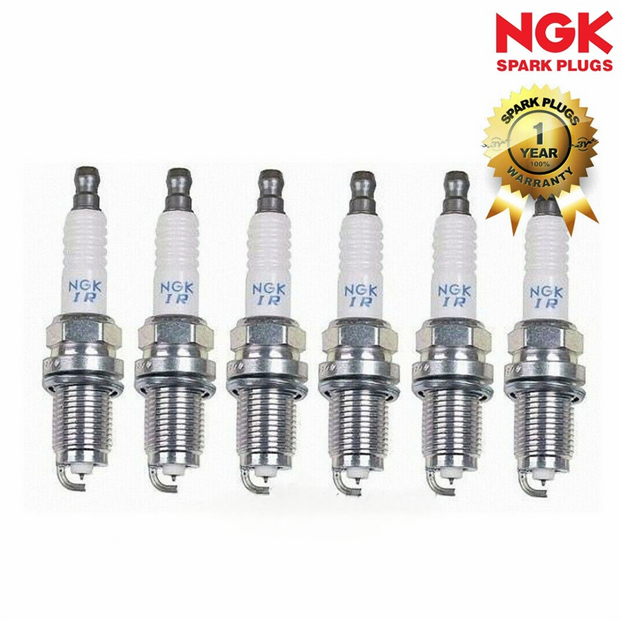 NGK 3657 Spark Plugs 6 Pcs For Honda Odyssey Pilot Ridgeline Laser Iridium