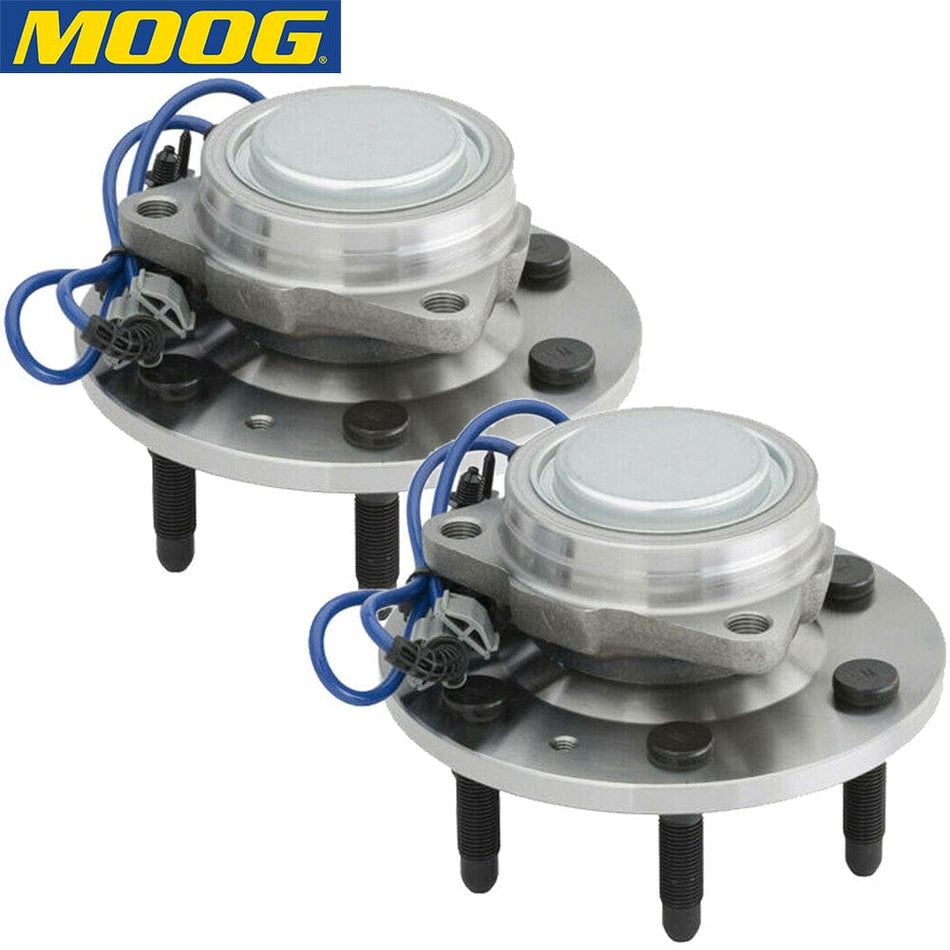 MOOG 515097 - Chevrolet Silverado Front Wheel Bearing Hub Assembly 2pcs