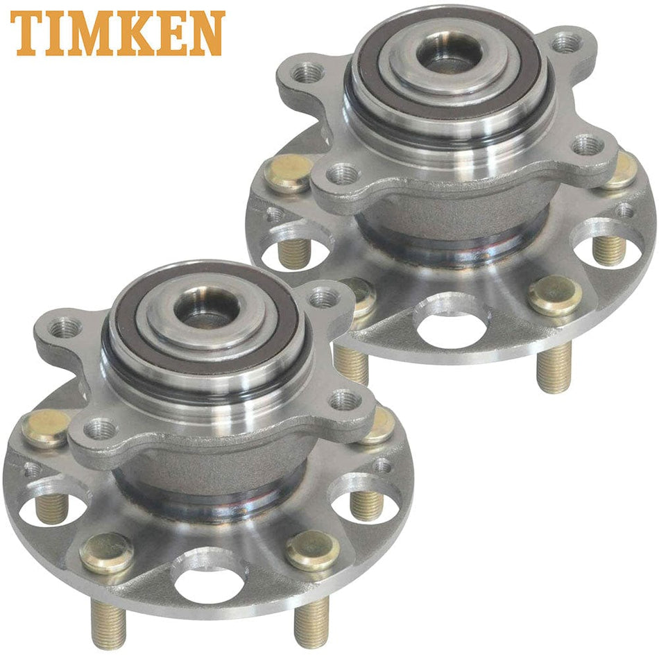 TIMKEN HA590152 Rear Wheel Bearing Hub Assembly Honda Civic 2006-2012 2pcs
