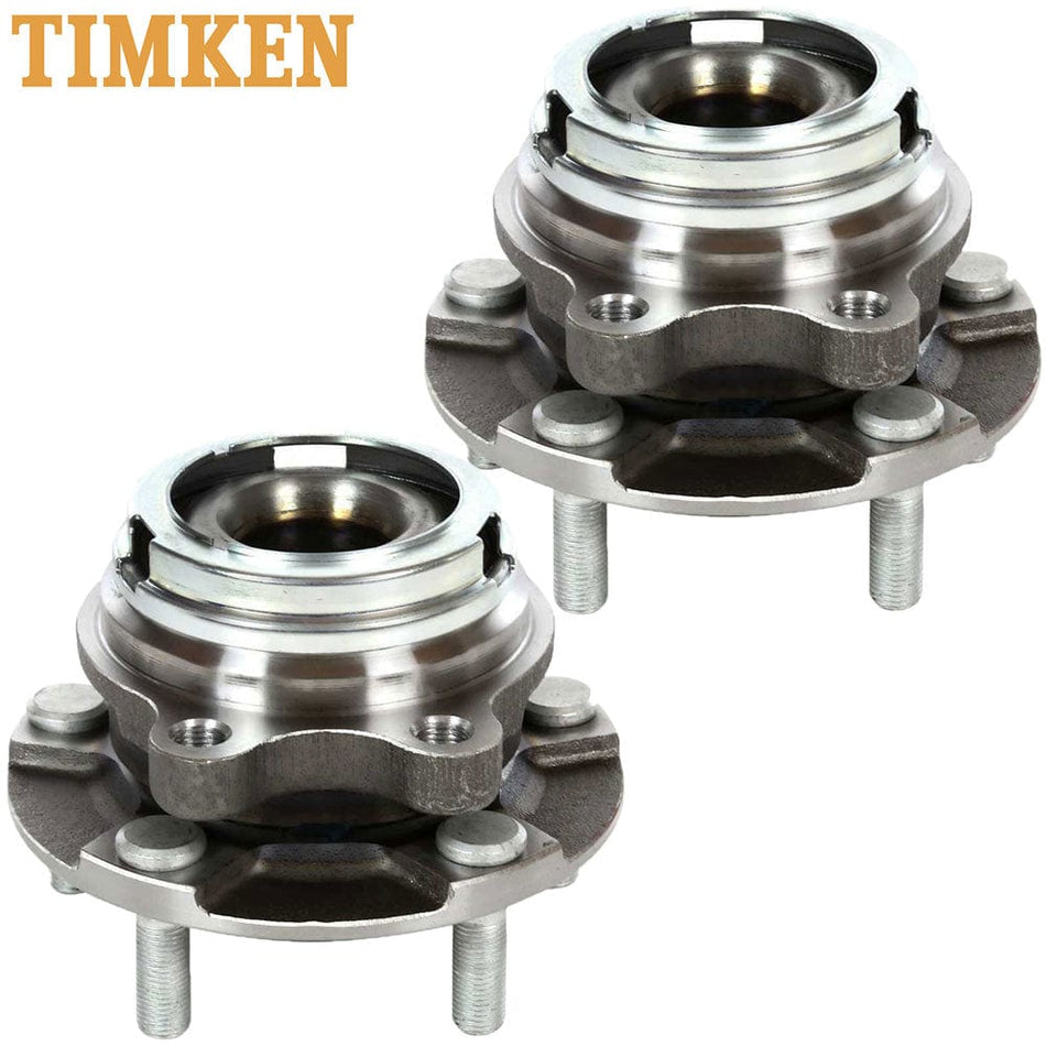 Timken HA590372 Front Left Wheel Bearing Hub Assembly 2009-2015 Nissan Murano-2pcs
