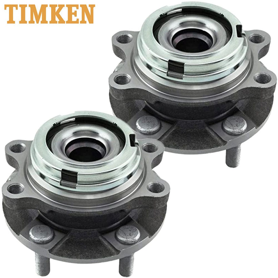 TIMKEN HA590124 Front Wheel Hub Assembly - Infiniti FX35 03-08 2PC